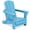 Blue, variant on SERWALL Adirondack Chairs Set of 2,HDPE Outdoor Chairs Set of 2,Folding Outdoor Chair Set of 2 for Patio,Camp,Beach,Picnic,Lawn,Blue and White