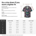 thumbnail image 5 of Pofeuu Happy Kitten Faces Print Mens Casual Short Sleeve Shirts Beach Summer Spread Collar Pocket Tops Men's Casual Short-sleeved Shirt-Large, 5 of 5