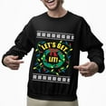 thumbnail image 2 of Ugly Christmas Sweater, Xmas Sweater Mens And Women, Funny Ugly Christmas Sweater, Let's Get Lit Ugly Christmas Sweater, 2 of 5