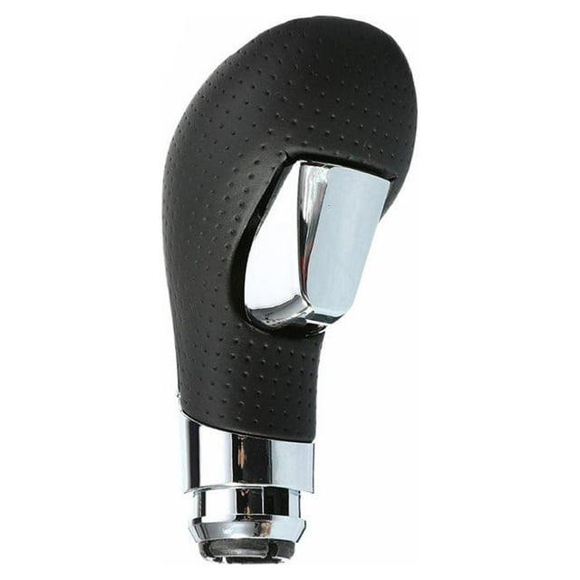 Langgg Car Gear Shift Knob Universal Automotive Interior Shifter Replacement Automobile Vehicle Driving Control Cover Controller Black Black