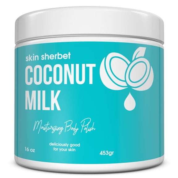 Midwest Sea Salt Company Coconut Milk Body Polish Salt Scrub - 16oz