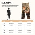 thumbnail image 4 of Lsque Vintage Peonies Rustic Charm Print Women's Pajama Pants, Lounge Pant - Comfortable Home Wear,Elastic Waistband, Stylish Design-Medium, 4 of 9