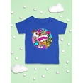 thumbnail image 3 of Comic Style Icons T-Shirt Infant -Image by Shutterstock,  12 Months, 3 of 4