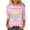 20-pink easter shirts for women, variant on UPPADA Easter Shirts for Women 3/4 Sleeve Crew Neck Tops Cute Eggs Bunny Print T-Shirt Casual Loose Fit Basic Tees Summer Workout T-Shirts Navy,L