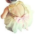thumbnail image 2 of PENGXIANG Bébé Fille Robe Paillettes Tulle Sans Manches Tutu Robe, 2 of 4
