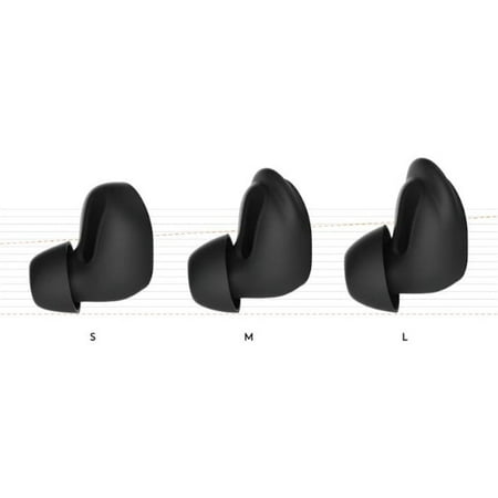 Logitech - Zone True Wireless Bluetooth Earbuds - Black