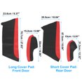 thumbnail image 3 of Unique Bargains 8Pcs/Set Car Door Panel Door Armrest Protector Cover Replacement for Honda Civic 10th Gen 2016-2020 Red with Red Line, 3 of 7