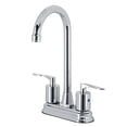 thumbnail image 1 of Kingston Brass KB8491SVL Two-Handle 2-Hole Deck Mount Bar Faucet in Polished Chrome, 1 of 1