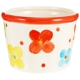 thumbnail image 1 of Ceramic Popcorn Bowl Practical Popcorn Container Food Cereal Serving Bowl, 1 of 9