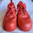 thumbnail image 4 of Ni - ke Ni - ke Air Force 1 '07 LV8 Overbranding Team Orange 13 Sneakers Shoes AJ7747-800, 4 of 5
