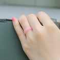 thumbnail image 6 of HOOWIFFY Sports Silicone Rings Comfortable Smooth Glitter Design Assorted 4Pcs, 6 of 6