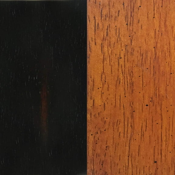 Selections Arrowback Windsor Dining Side Chair Black/Cherry Solid Wood Set of 2