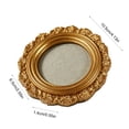 thumbnail image 3 of Christmas Photo Ornament,Picture Frame Cedar Embossing Edge Decoration Hanging Keepsake for Christmas Tree Mantel Home Decor, 3 of 6