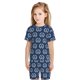 thumbnail image 5 of Balery Navy Nautical Conjunto de Pijama Infantil de Manga Corta con Estampado – Ropa de Dormir de Algodón Suave-Medium, 5 of 5