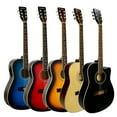 thumbnail image 2 of De Rosa USA Guitare Dreadnought Acoustique-Électrique à Découpes Fini Mat, 2 of 19