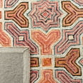 thumbnail image 6 of SAFAVIEH Aspen Christabella Geometric Floral Wool Area Rug, Pink/Orange, 3' x 5', 6 of 7