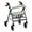 Beach Starfish, variant on COEQINE Hummingbird Floral Rollator Seat and Backrest Covers 2 Piece Walker Protection Decor Covers Rollator Seat Padded Cover Rollator Walker Accessories Gifts for Seniors
