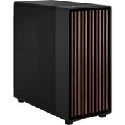 Fractal Design North XL Charcoal Black Chassis with Walnut Front and Mesh Side Panel EATX Full Tower Computer Case