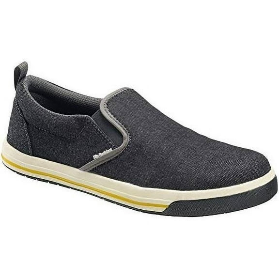 Nautilus Safety Footwear Men Black Leather Slip-On ESD Westside Size Options