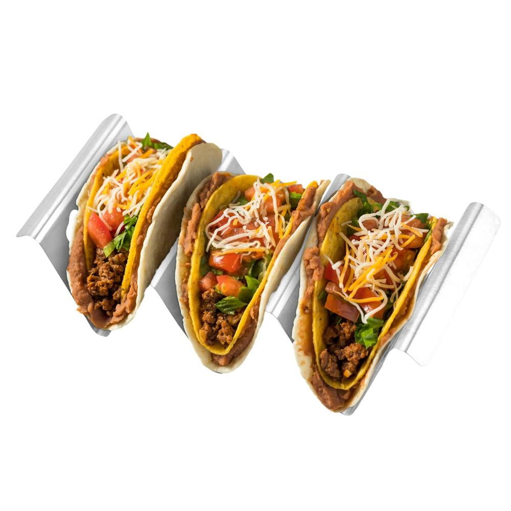 Tohuu Taco Holder Shaped Taco Holder Stands Stainless Steel Creative ...