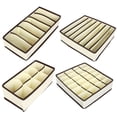 thumbnail image 1 of Cajón organizador de ropa interior armario cajón sujetador bragas caja de soporte de almacenamiento de tela no tejida, beige, 4 piezas / juego Advancent HA001769-05, 1 of 7