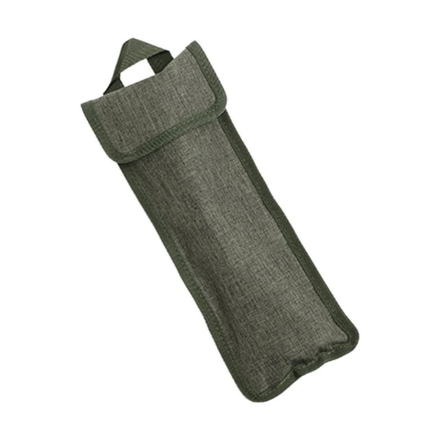 Bolsa de estacas para tienda de campaña al aire libre, bolso de mano, funda ligera, bolsa con clavijas para tienda, bolso de mano para líneas de ropa, Verde 30cm
