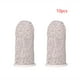 thumbnail image 1 of Controlador de juegos móvil Guantes para la punta de los dedos Cubierta antideslizante y transpirable para el teléfono Juego para la punta del dedo, Blanco 10pcs kenally EL2370-03B, 1 of 2