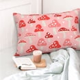 thumbnail image 6 of Disketp Pillow Covers Cute Mushroom1 Pattern Throw Pillow Case Cushion Covers,Cushion For Bedroom,Couch,Home-16"X24", 6 of 8