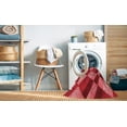 thumbnail image 2 of Ahgly Tapis Rond Lavable en Machine Intérieur Transitionnel Rouge, 7 Pieds Rond, 2 of 7