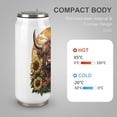 thumbnail image 3 of Cute Scottish Highland Cow With Sunflowers Coffee Tavel Tumblers with Lid and Straw Stainless Steel Vacuum Insulated Mug Wine Glasses Tea Cup for Hot and Cold 500ml, 3 of 8