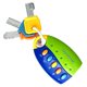 thumbnail image 2 of Niños Simulación Coche Control Remoto Cerradura de Llave Juguete Iluminación Música Bebé Preescolar Juguetes Educativos Vogacara WJ4135-04B, 2 of 6