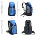 thumbnail image 2 of Sac à Dos de Randonnée Léger et Résistant à l'Eau 50L, Sac de Sport Extérieur pour Escalade Camping Tourisme, Bleu Clair, 2 of 7