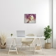 thumbnail image 2 of Stupell Industries Lily Of Valley Flower Blossom Hair Woman Yellow Accent Canvas Wall Art, 20 x 16, Design by Anna Dittman, 2 of 5
