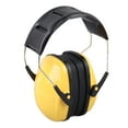 Yellow Baby Ear Protection Noise Cancelling Earmuff Efficient Foldable