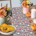 thumbnail image 4 of Red Mushrooms Table Runner, Autumn Thanksgiving Kitchen Dining Table Decoration for Home Party Decor 13x36 Inches, 4 of 9