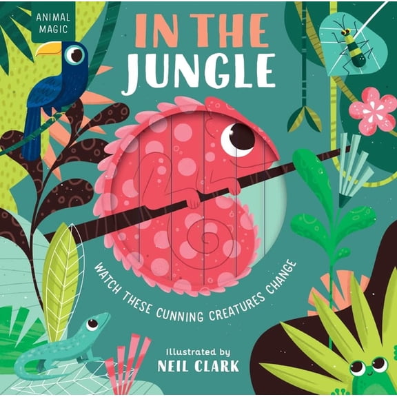 Animal Magic In the Jungle, (Board Book)