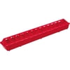 Miller Manufacturing Plastic Flip Top Poultry Feeder, Red