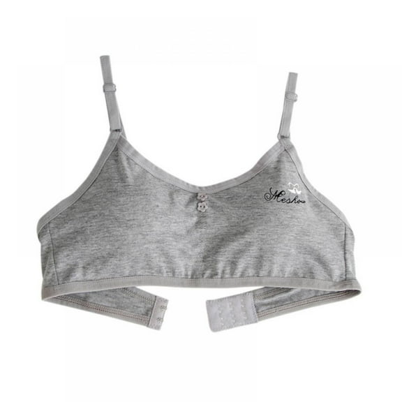 AVAIL Teen Girls Underwear Soft Padded Cotton Bra Young Girls for Yoga Sports Running Breathable Bra 12-18Y
