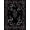 Black Gray, Pattern 1, variant on ODIKA 8'x10' Washable Area Rug Durable, Non-Slip Witchy Snake Moody Whimsical Boho Border Moth Witch Themed Gothic Flowing for Living Room, Under Sectional, Family