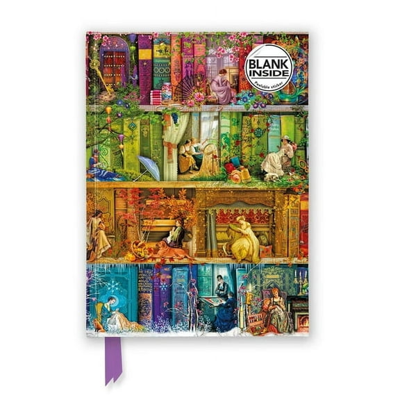 Flame Tree Blank Notebooks: Aimee Stewart: A Stitch in Time (Foiled Blank Journal) (Hardcover)