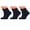 Dark Navy, variant on Women's Diabetic Ankle Socks - 3 Pairs, Soft Cotton, Non-Binding, Seamless Toe, Circulation Support, Shoe Size 5-7 (Black)