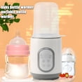 thumbnail image 2 of Baby Bottle Warmer, 8 in 1 Fast Milk Warmer with Timer/Accurate Temperature Control/Sterilize/Heat/Thaw/Keep 24H, Portable Bottle Warmer for Breastmilk & Formula, Heat Baby Food, Suit All Bottles, 2 of 10