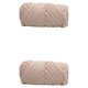 thumbnail image 1 of Injueey Hilo grueso para proyectos de bricolaje con textura, mascota voluminosa para cojines, soporte de hilo voluminoso para manta artesanal, Beige 500g 2Conjunto, 1 of 1