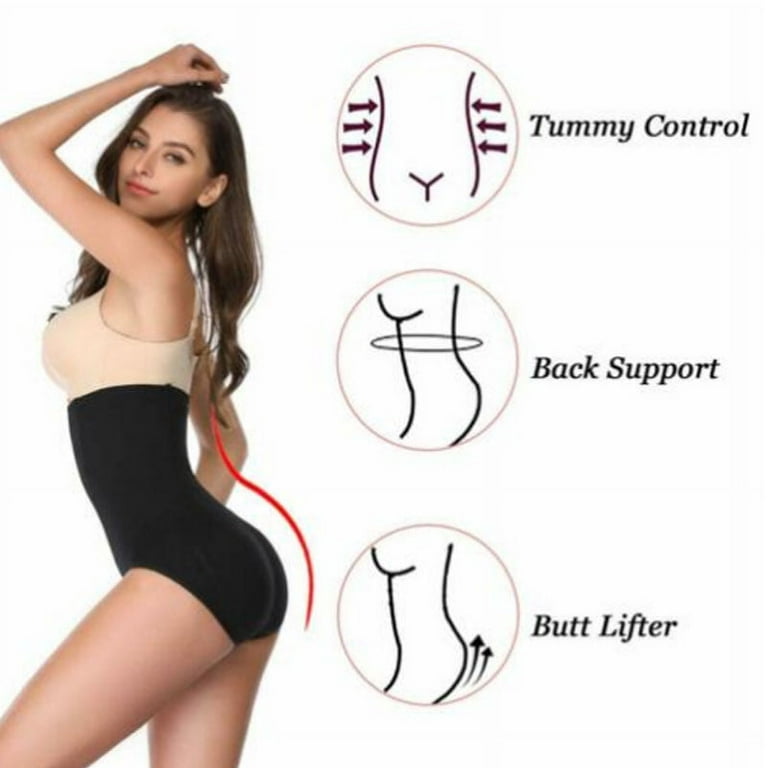 Womens Magic High Waist Slimming Knickers Briefs Firm Tummy Control  Underwear 