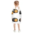 thumbnail image 6 of Sushi Roll Cute Kitten Girls'long-sleeved dress Thickened A-dress Warm Dress Basic Shirt Party Dresses, 6 of 7