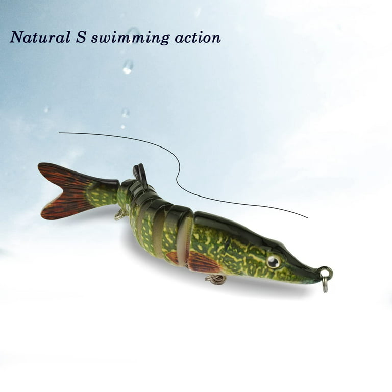 ods Lure Pike Lures Multi Jointed Swimbaits 3.5\ 