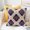 Navy/Rust, variant on Harlow Hill 20" x 20" Orange/Off-White Geometric Cotton Adult Decorative Throw Pillow Cover