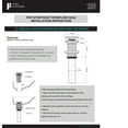 thumbnail image 5 of Fine Fixtures  Pop-Up Bathroom Sink Drain Black Without Overflow, 5 of 5