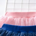 thumbnail image 6 of KAUOD Girls Sequins Tutu Skirts Mesh Tulle Sparkle Pleated Princess Skirts Toddler Ballet Dance Party Short Dress Clothes, 6 of 7