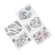 thumbnail image 4 of Pegatinas para tatuajes temporales con diseño de flores, accesorios para tatuajes impermeables para mujer, 4 of 10